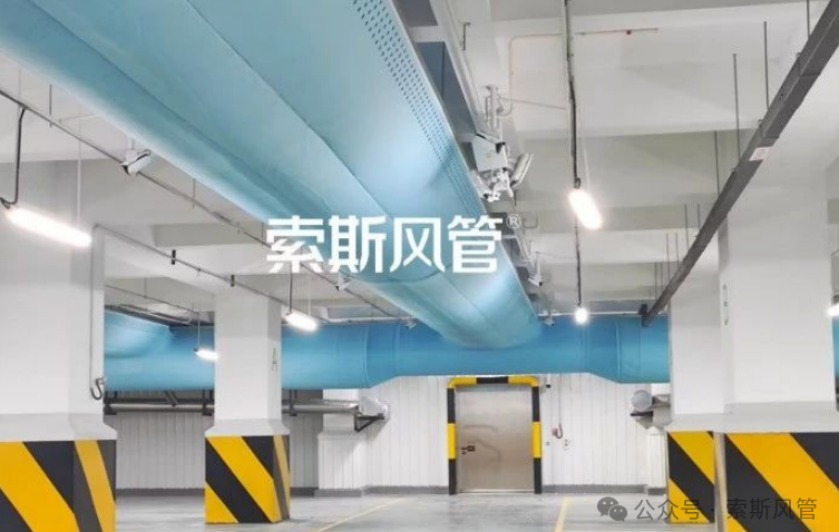 索斯风管利用在大型低温冷库
